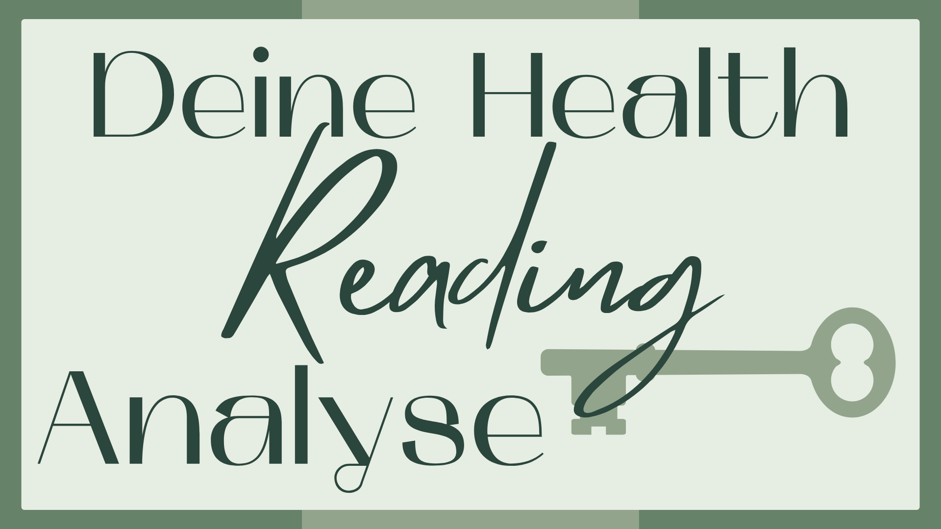 Modul 4: Health Reading Analyse